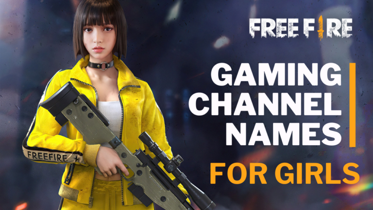 Free fire gaming channel names for girls