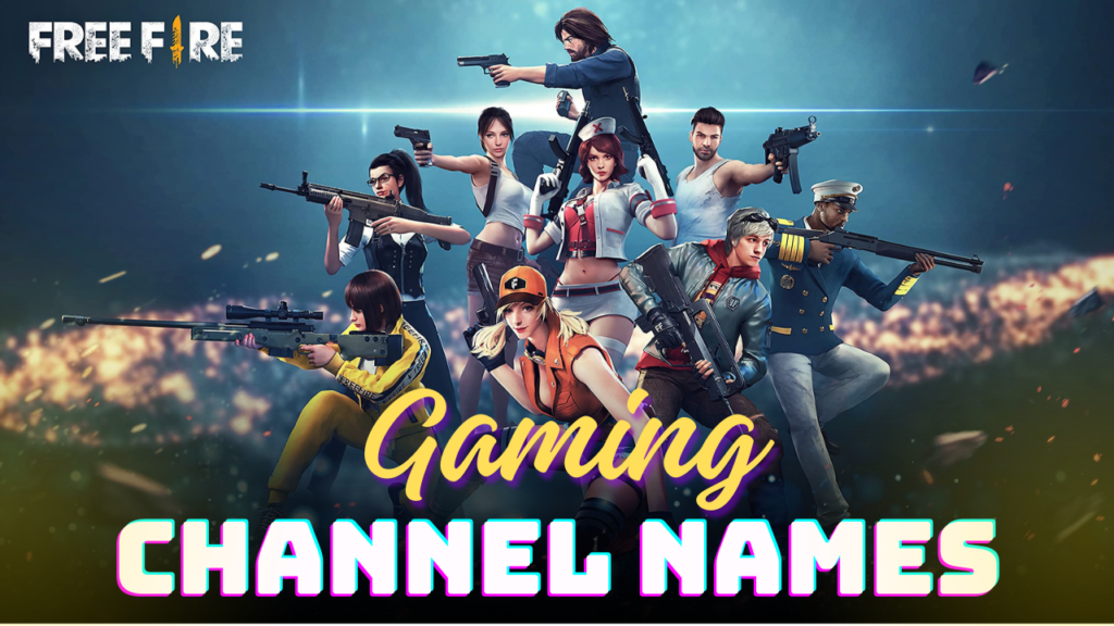 gaming channel names for free fire